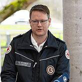 Zugführer Christoph Scheble vom DRK-Ortsverein Schwenningen.