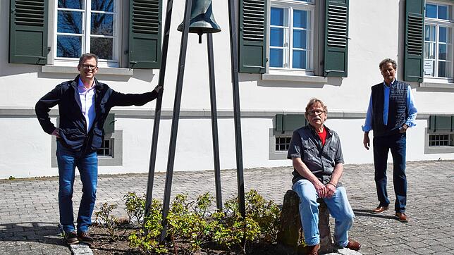 Jürgen Beirer (links), Victor Lindenmayer (Mitte) und Daniel Trisner (rechts) bilden gemeinsam mit Andreas Eppler (nicht auf dem Bild) ...