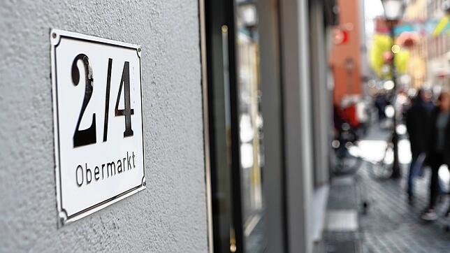 Vorbildlich: Am Obermarkt in der Konstanzer Altstadt lässt eine Hausnummer keinerlei Zweifel zu.