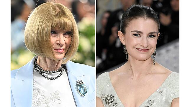 Seit 1988 hatte Mode-Ikone Anna Wintour (75, l) das Magazin «Vogue» geführt. Nun ist die bisherige Online-Chefin Chloe Malle (39) zur ...