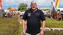 Andreas Zeller (45) im Sommer im Zeltlager bei Espasingen und Bodman.
