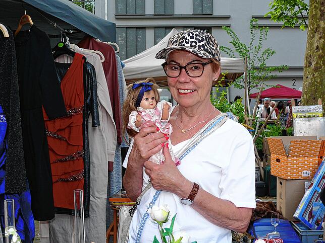 Claudia Rothmund aus Engen will sich nach vielen, vielen Jahren von ihrer Puppe Melanie trennen &ndash; aber nur gegen angemessenes Geld.
