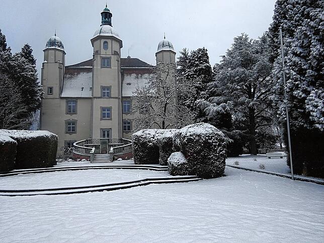 Um Bilder von weißen Weihnachten in Bad Säckingen zu finden, muss man schon tief im Archiv suchen.
