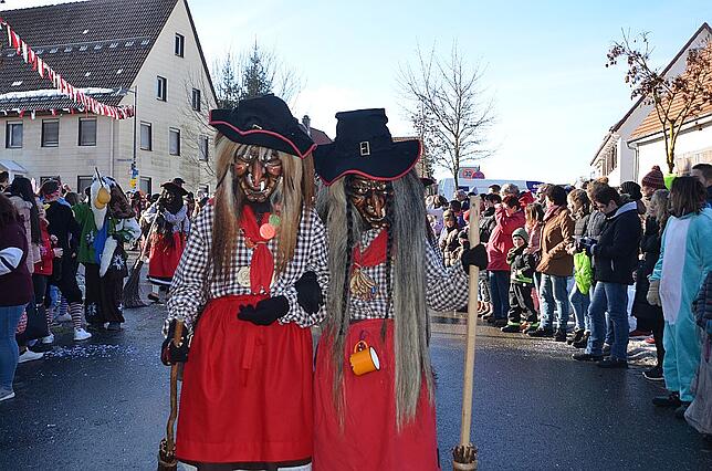 Bild 44: Bilder vom Narrenumzug in Weigheim 2019