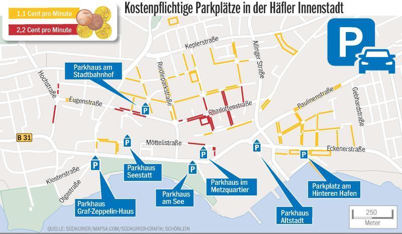 Was Kostet Parken In Friedrichshafen www.suedkurier.de