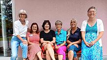 Sie organisieren die Demenzwoche (von links): Donate Lindenhahn, Verein Freundeskreis der Stadtbibliothek; Lieselotte Banhardt, ...