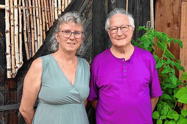 Astrid Wochner und Christian Mende liegen Störche sehr am Herzen.