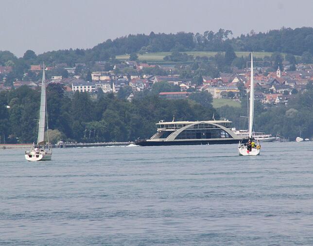 Das Fährschiff Tabor in falschen Gewässern?