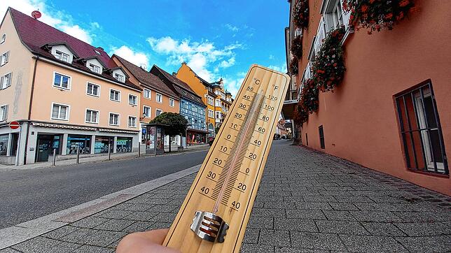 Inzwischen sind die Temperaturen in Stockach wieder moderater, doch im Hochsommer kletterten die Temperaturen auch hier des Öfteren über ...