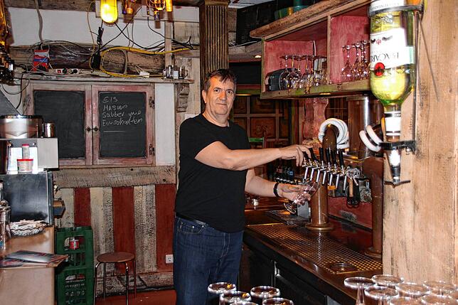 Izet Begic vom Roten Gugelhan freute sich darauf, endlich wieder Gäste im alteingesessenen Gasthaus bewirten zu dürfen.