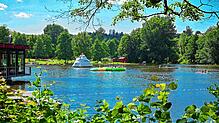 Der Klosterweiher in St. Georgen im Schwarzwald: Hier kommt es am Montagabend, 18. August, fast zu einem größeren Sucheinsatz, weil ein ...
