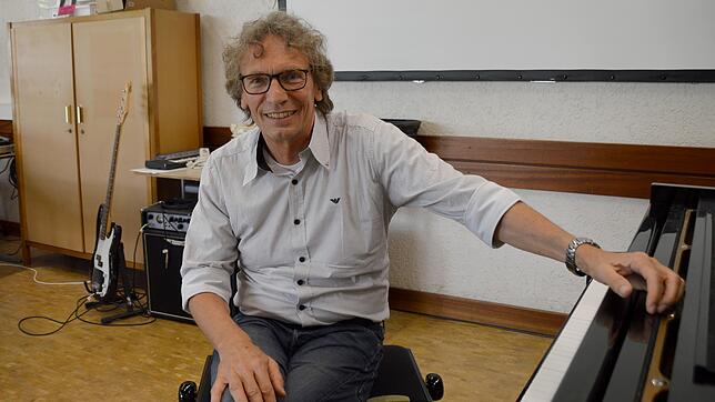 Thomas Vogt unterrichtet seit 2002 Musik am Gymnasium.