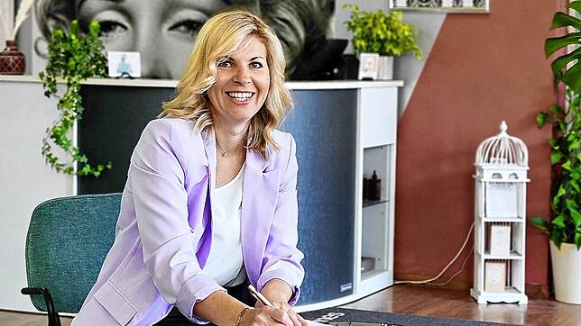 Franziska Taubenmann will neben ihrem eigenen Friseursalon nun auch mit einer eigenen App durchstarten.