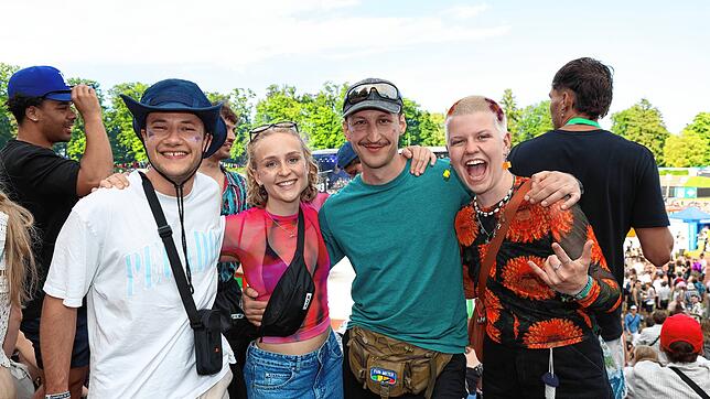 Bild : Am zweiten Tag des Campus-Festivals 2025 wird nochmals aufgedreht