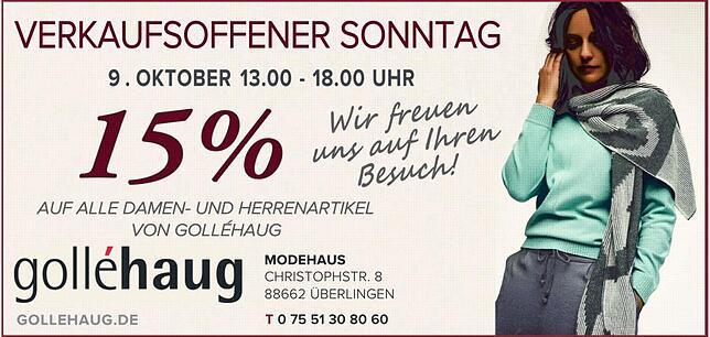 Bild 3: Überlinger Herbst -  Verkaufsoffener Sonntag: Verkaufsoffener Sonntag mit 140 Geschäften