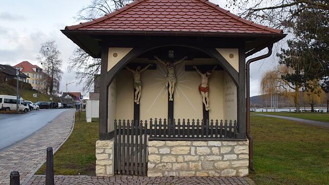 Die Schächerkapelle in der Seestraße in Bodman.