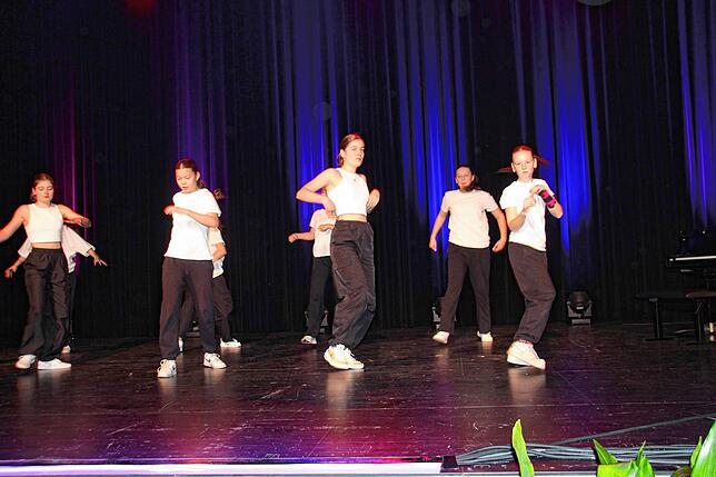 Die Hip-Hop Tanzgruppe No NameZ aus dem Jugendzentrum Tiengen (Juz) wird von Alex Plock und Jana Studinger trainiert.
