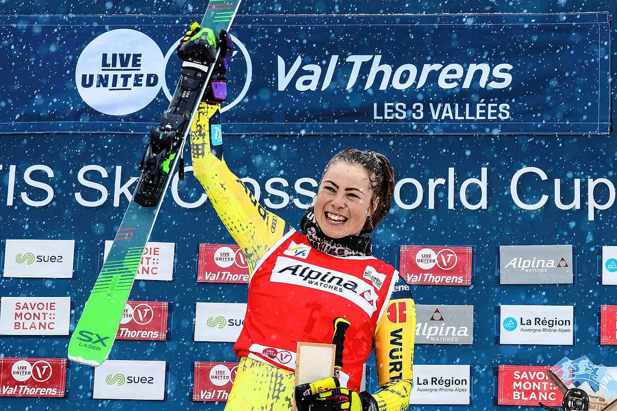 Sensationell Daniela Maier gewinnt WeltcupRennen SÜDKURIER