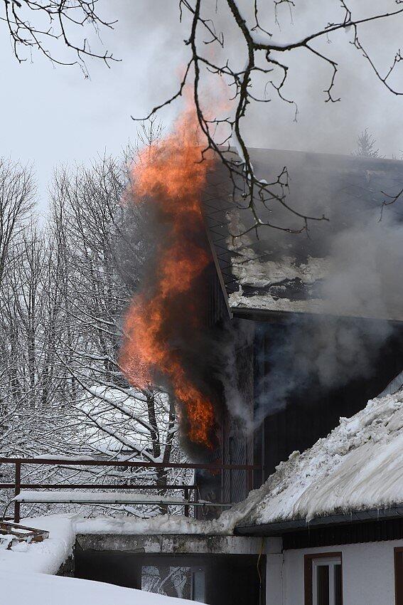 Bild 12: Bilder vom Großeinsatz der Feuerwehr