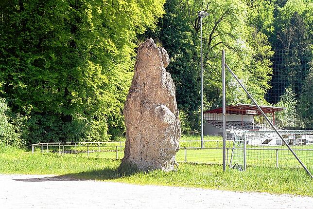 Der Lange Stein in Tiengen.