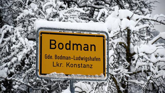 Bild : Das Salzlager ist leer: Bodman-Ludwigshafen muss auf Splitt umsteigen und Prioritäten beim Räumen setzen