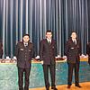 Julian Schmitt (Espasingen), Sven Bernhard (Zizenhausen), Christian Gunnesch (Mahlspüren-Seelfingen) und Patrick Bach (Kernstadt, von ...