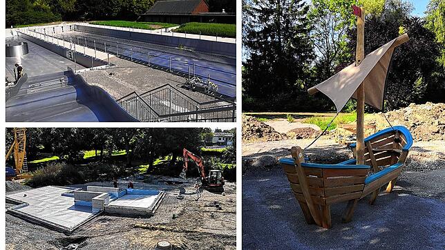 Bald ist die Sanierung des Parkschwimmbades abgeschlossen. Die Becken sind soweit fertig, an der Technik wird noch gearbeitet und die ...