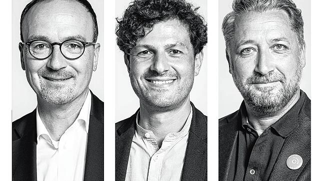 Bild : Drei Männer &ndash; eine OB-Wahl: Zum Abschluss des Wahlkampfs haben alle drei Kandidaten dem SÜDKURIER ein Interview gegeben