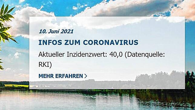 Das RKI hat den Inzidenzwert von 40,0 für den Schwarzwald-Baar-Kreis bestätigt.