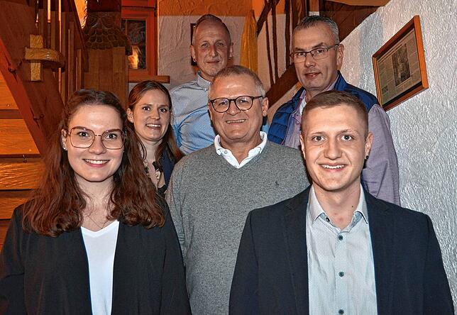Die CDU-Kandiaten für den Ortschaftsrat Riedheim (von links): Jasmin Eichenhofer, Sabrina Heiß, Ingo Mutter, Bernd Brielmaier, Christian ...
