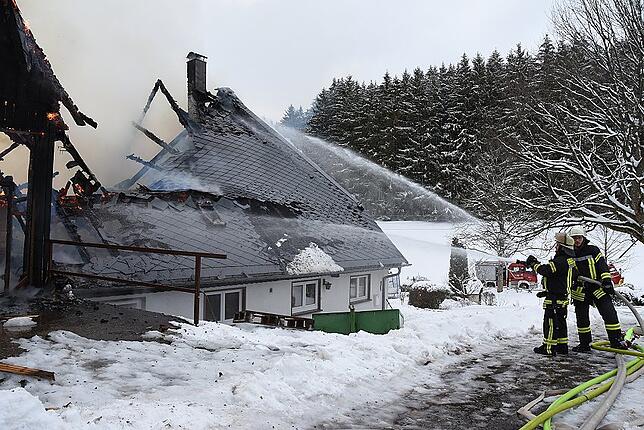 Bild 33: Bilder vom Großeinsatz der Feuerwehr