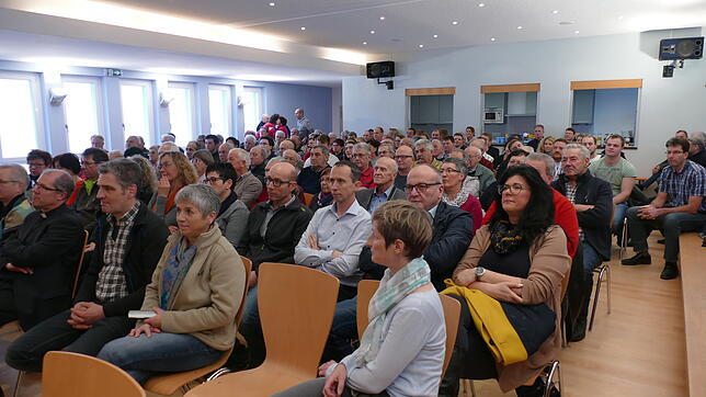 Voll besetzt war die Gänsbachhalle in Münchingen beim Neujahrsempfang der Gemeinde.