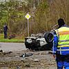 Poważny wypadek na drodze powiatowej pomiędzy Scheveningen a obszarem przemysłowym Trossingen w Poniedziałek Wielkanocny: zginęło dwóch młodych mężczyzn...