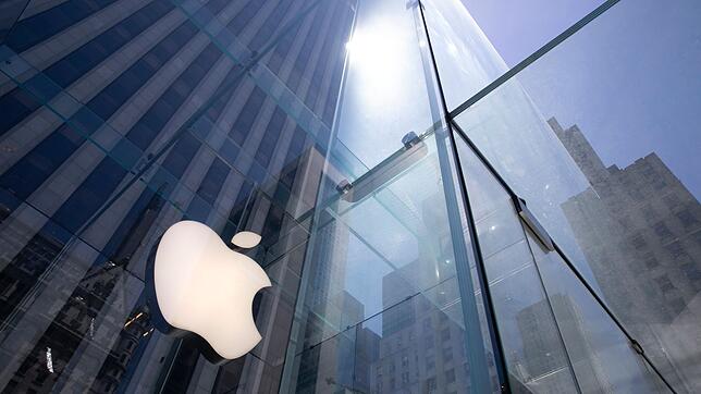 Ein Apple Store auf der Fifth Avenue in New York.