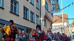 Bild : Fasnachtsstimmung pur beim Narrenumzug