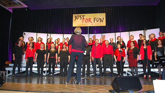 25 Jahre Just for Fun wurden in Erzingen gefeiert. Unter der Leitung von Claudia Stockmann-Süß erlebten die Besucher ein ...