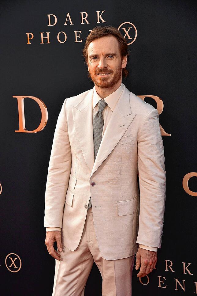HOLLYWOOD, CALIFORNIA &ndash; JUNE 04: Michael Fassbender attends the premiere of 20th Century Fox&lsquo;s &bdquo;Dark Phoenix&ldquo; at ...