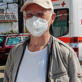 Rudolf Eckert aus Albbruck, 80 Jahre alt, ist froh endlich geimpft zu sein. &bdquo;Ich habe viel Kontakte über mein Engagement bei der ...