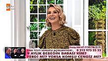 Bekam Ärger mit der türkischen Rundfunkaufsicht: Moderatorin Esra Erol. Der Text im Bild bedeutet übersetzt: &bdquo;Das Ergebnis des ...