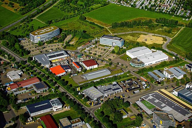 Im Markdorfer Gewerbegebiet Riedwiesen sind viele Mittelständler angesiedelt, unter anderem auch die Homburger GmbH und die Firma ...