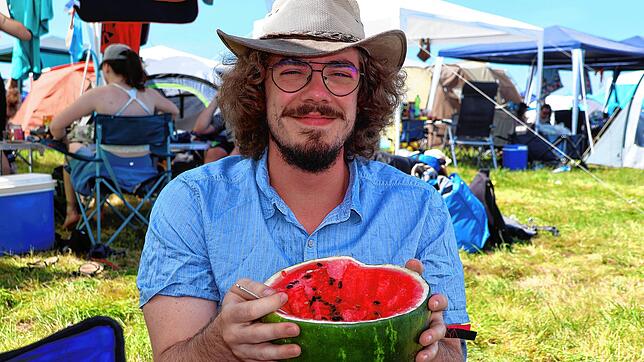 Bild : Morgenstimmung beim Southside Festival 2025: Die besten Bilder von Frühstück bis Müllentsorgung