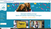 Der erste virtuelle Narrentag der Narrenvereinigung Hegau-Bodensee: Als die technischen Probleme aufgrund des enormen Ansturms auf die ...