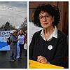 In Freiburg und am Bodensee, hier ein Bild von 2023, gibt es Regionalgruppen von „Omas gegen Rechts“. Ulrike Müller will eine solche ...