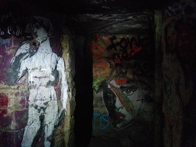 Kunst im Untergrund: „Adam“ vom Künstler NobAd.
