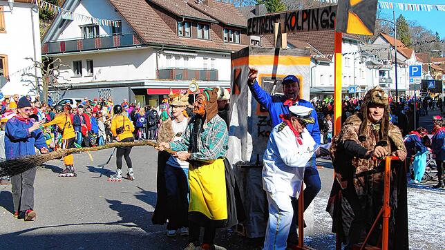 Bild : Bonndorf durch Zeit und Raum: Alle Bilder vom Fasnachtsumzug 2025