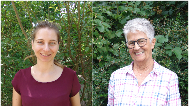 Bettina Schmidt (links) und Kaya Sick (rechts) engagieren sich beide ehrenamtlich.