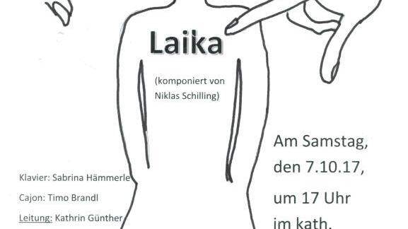 Das Musical Laika wurde vom Nachwuchsautor Niklas Schilling geschrieben.