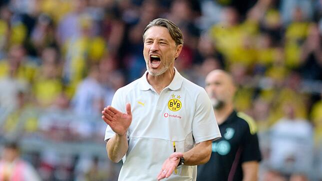 BVB-Coach Kovac treibt seine Spieler an
