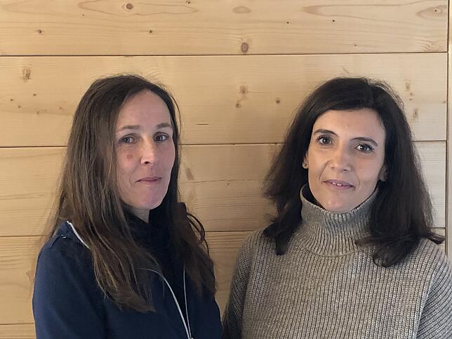 Inhaberin Nicole Bartlome (links) mit der neuen Hausleiterin Ana Amaral-Miethke.
