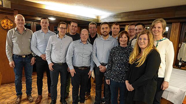 Die Kandidaten der CDU Rickenbach (von links): Bernhard Ücker, Richard Ebner, Tobias Vogt, Martin Schmid, Dominik Vogt, Karl-Friedrich ...